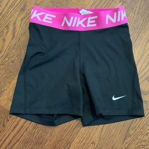 Nike Black 5” Spandex Shorts